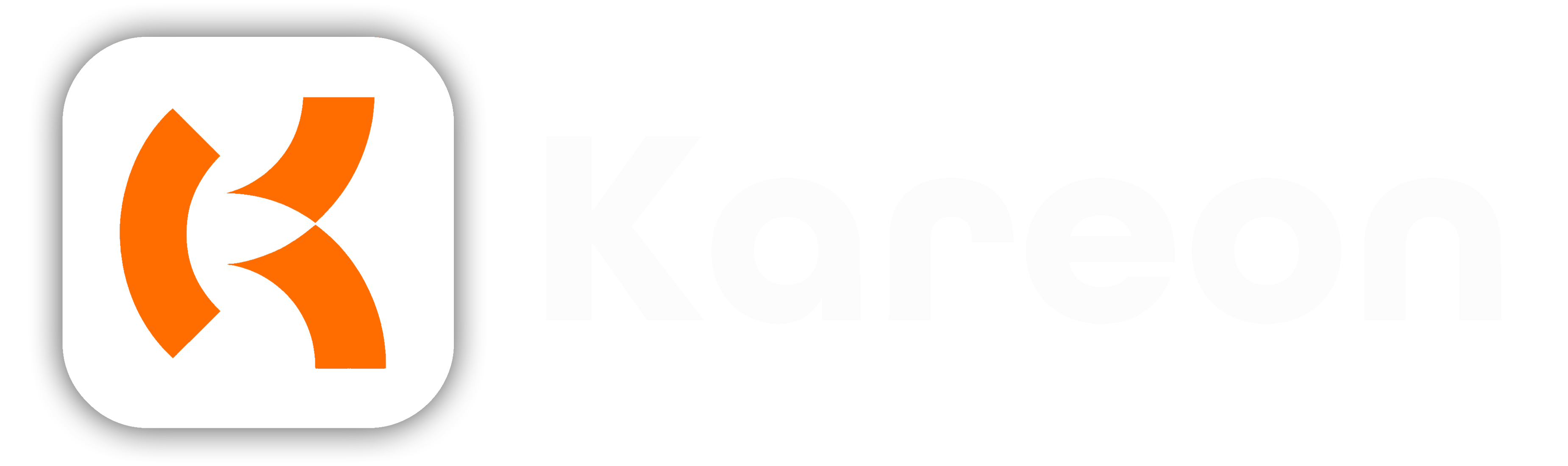 Kareon logo vaalea
